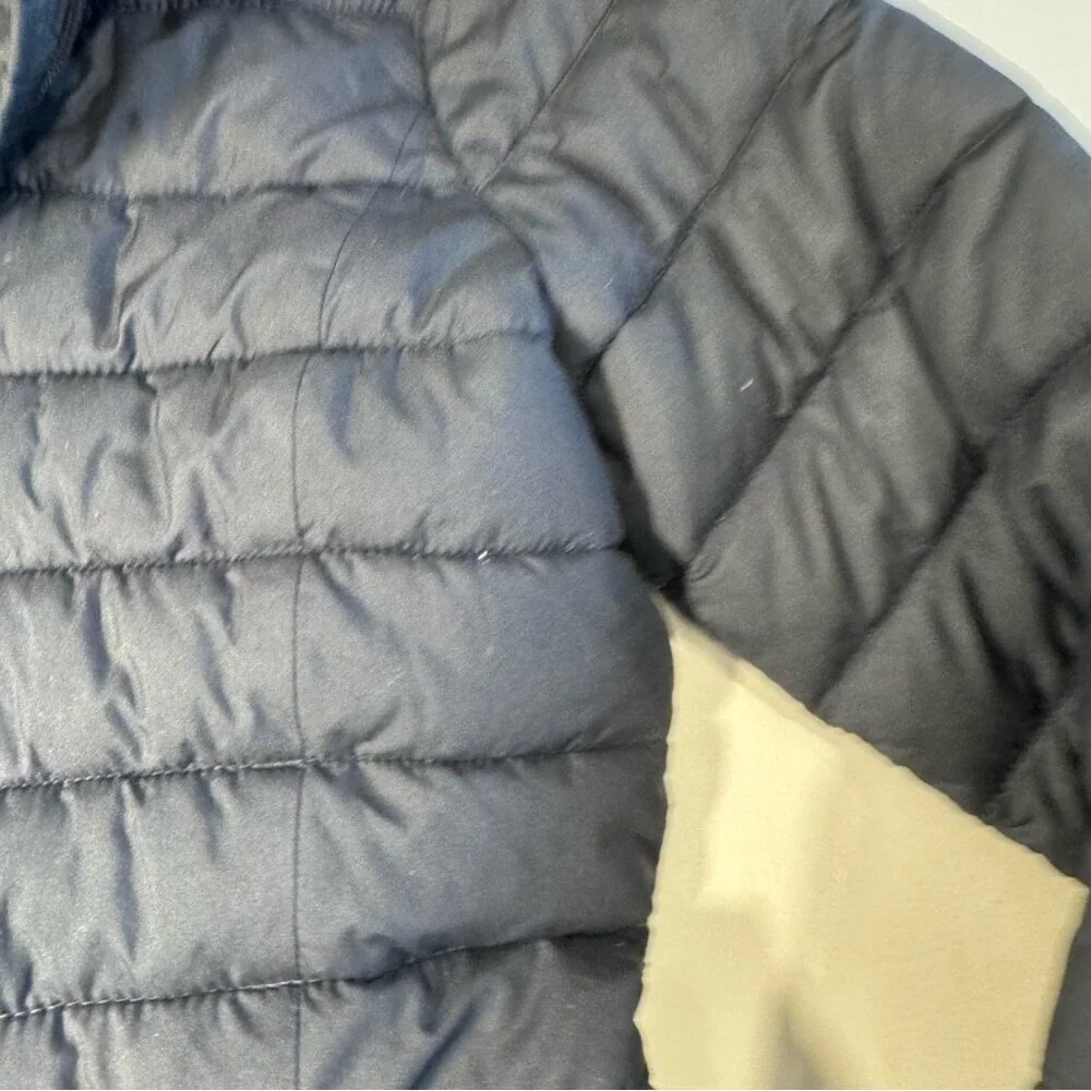 Abercrombie & Fitch Puffer Jacket Women’s M Black Hooded Quilted Casual Coat